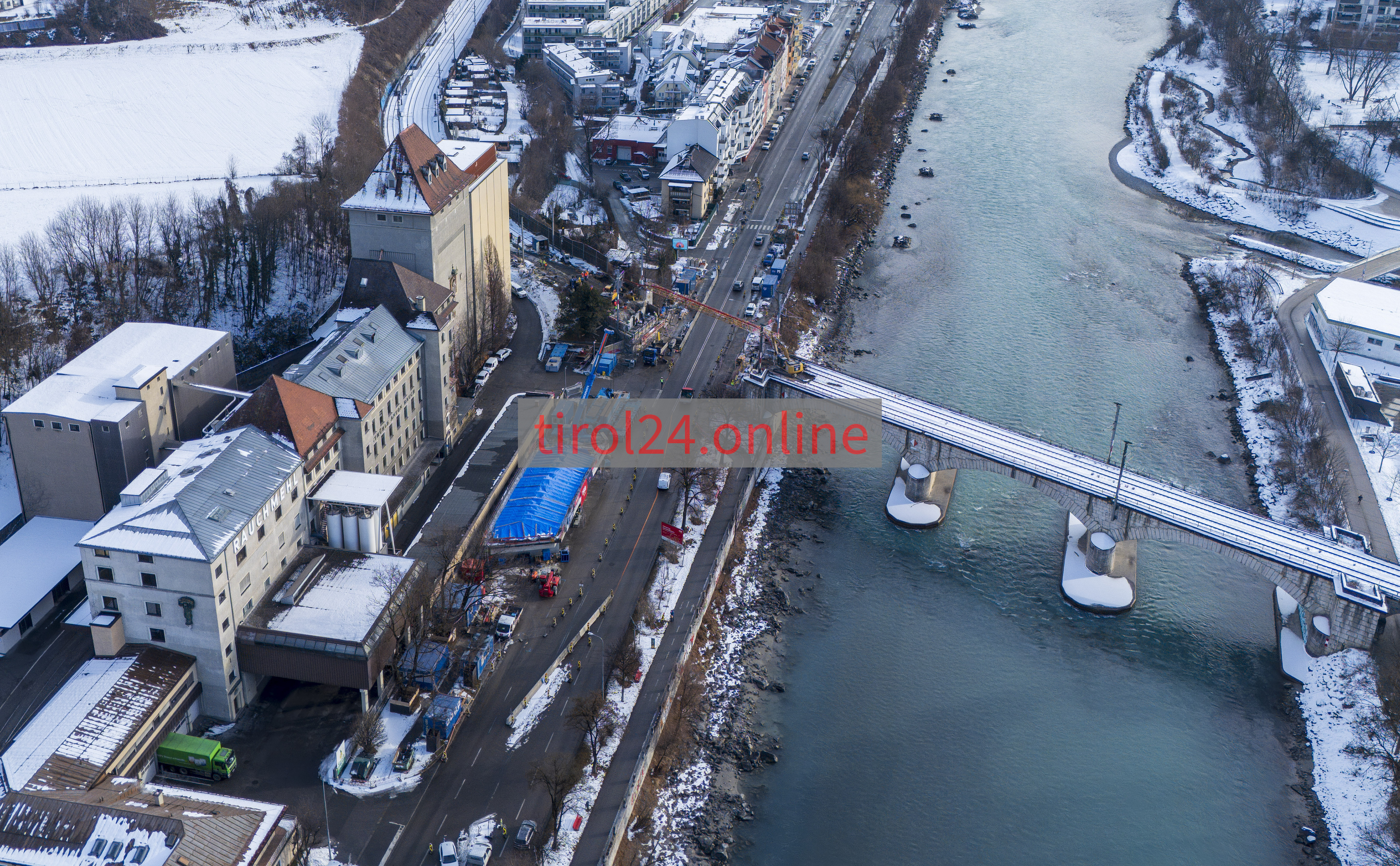 Drohnenbilder Mühlauer Brücke