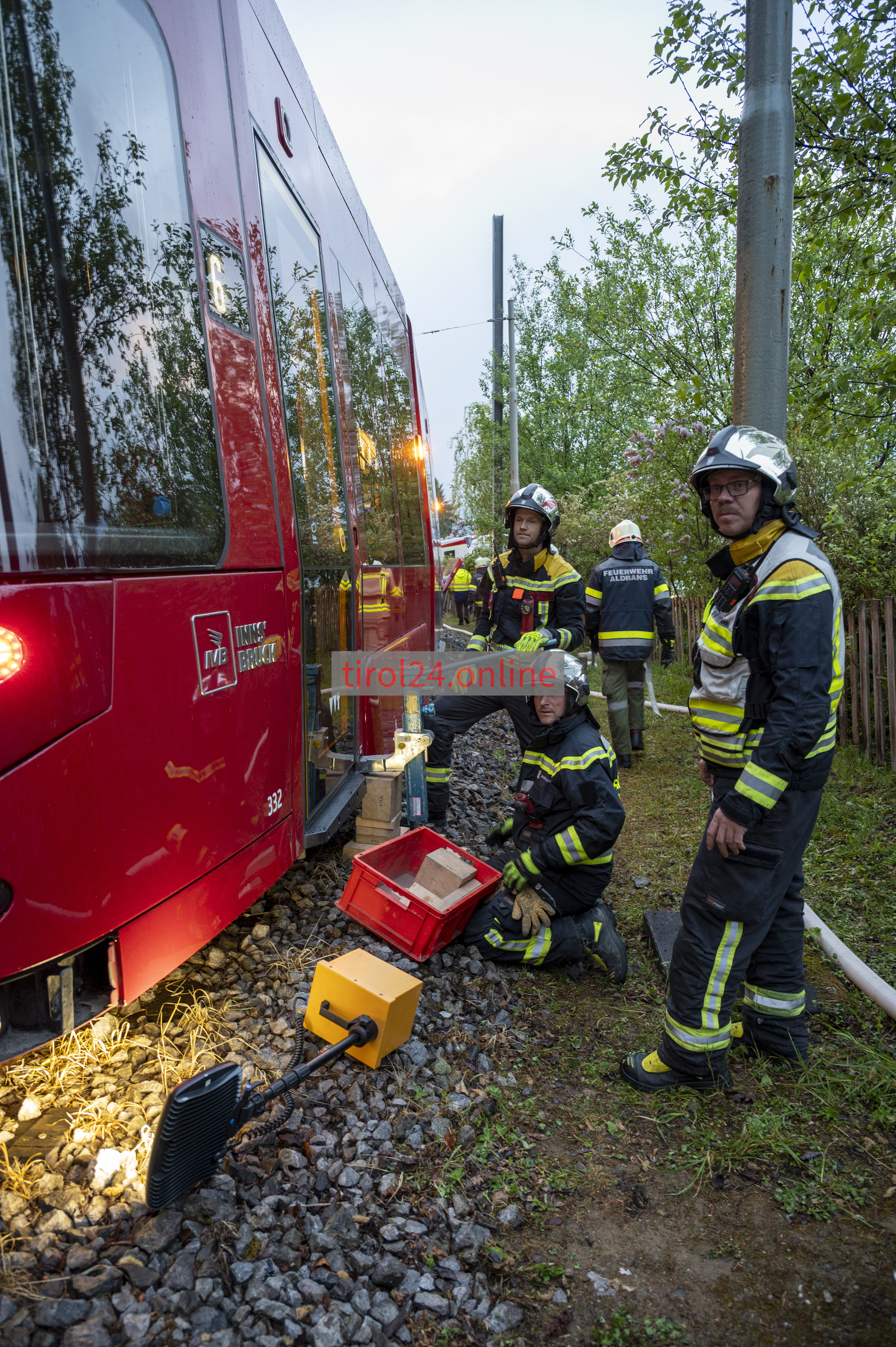 2026-05-13 - Grossübbung Feuerwehr Rettungsdienst in Aldrans