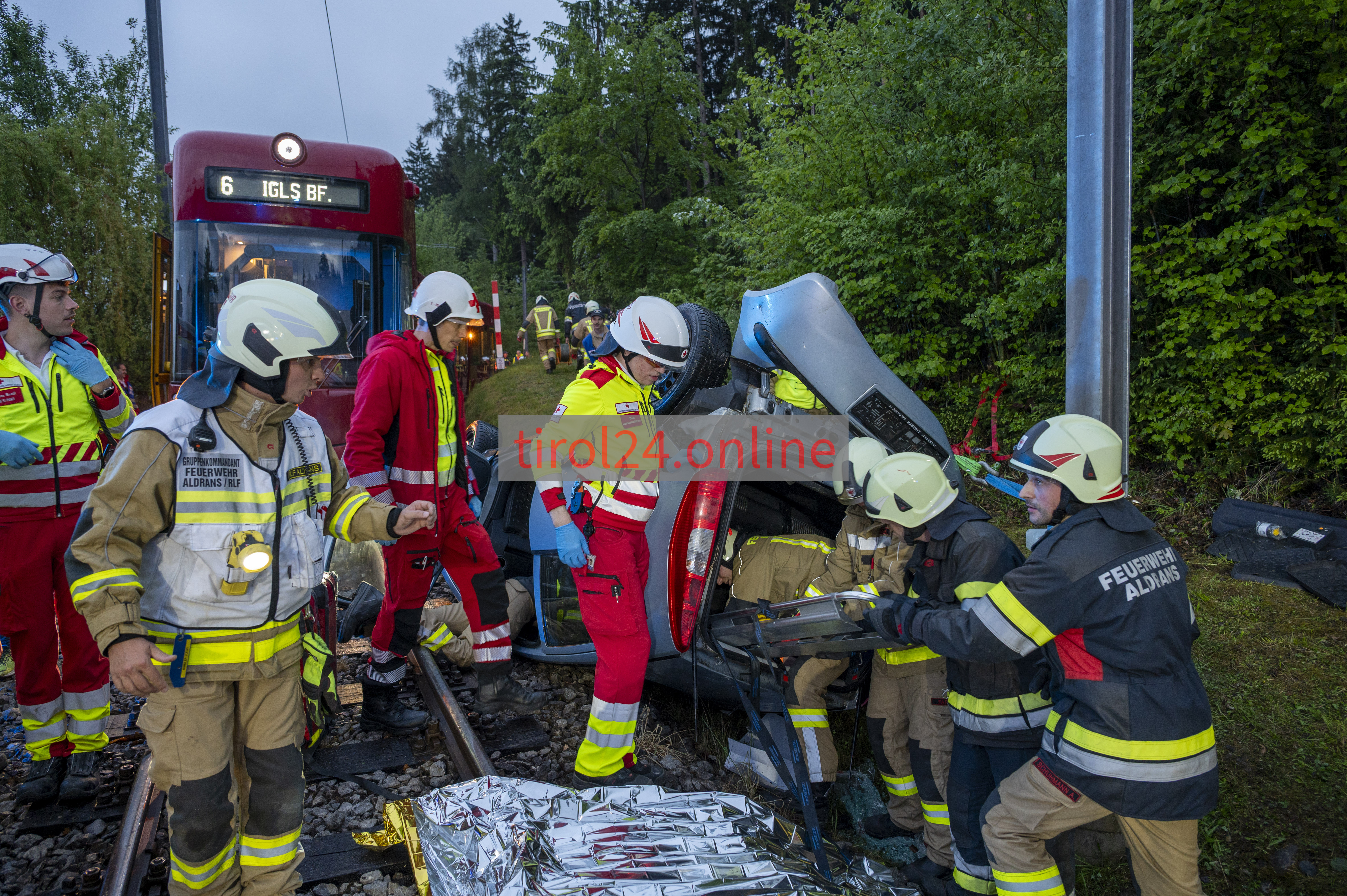 2026-05-13 - Grossübbung Feuerwehr Rettungsdienst in Aldrans