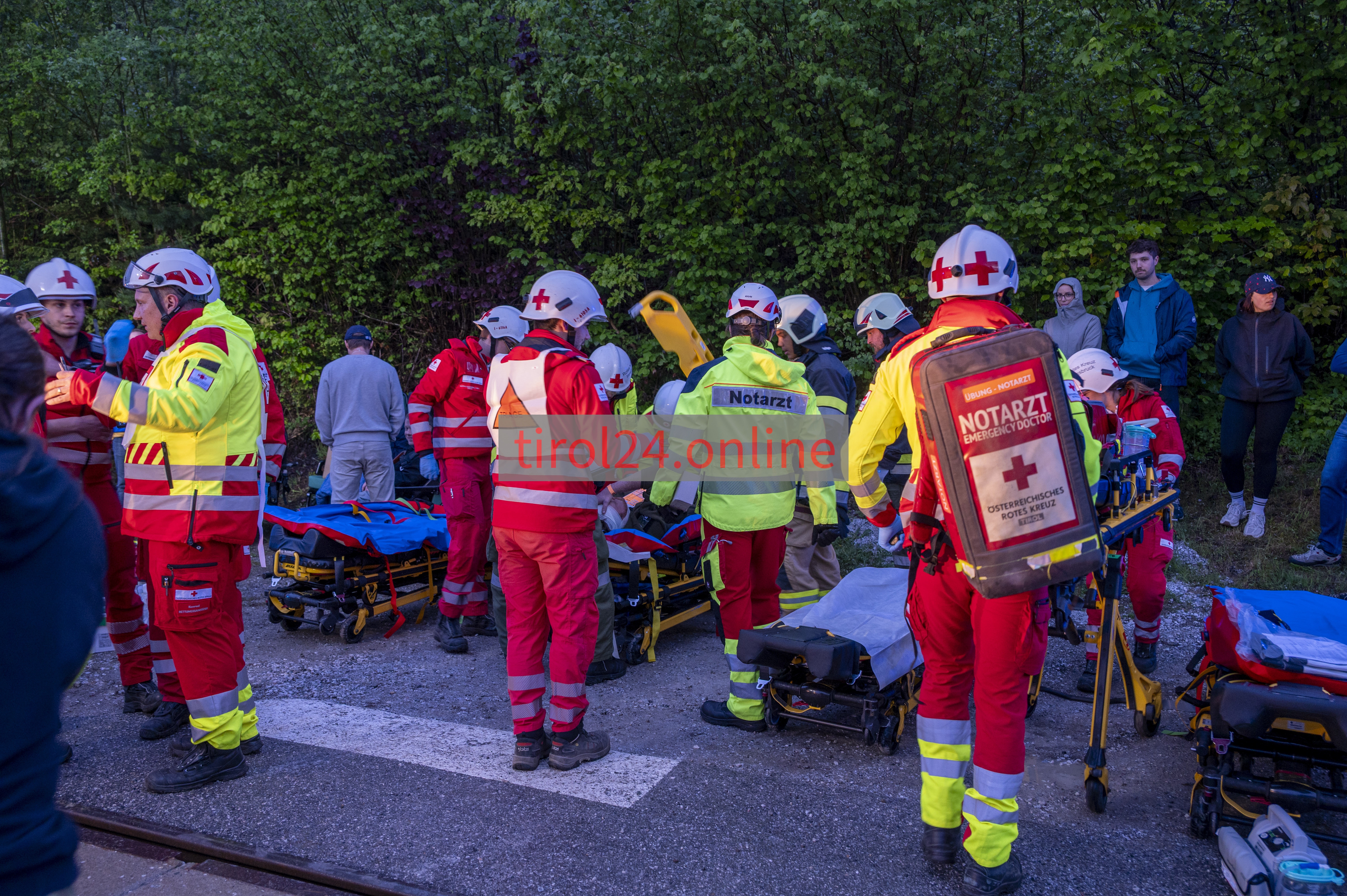 2026-05-13 - Grossübbung Feuerwehr Rettungsdienst in Aldrans