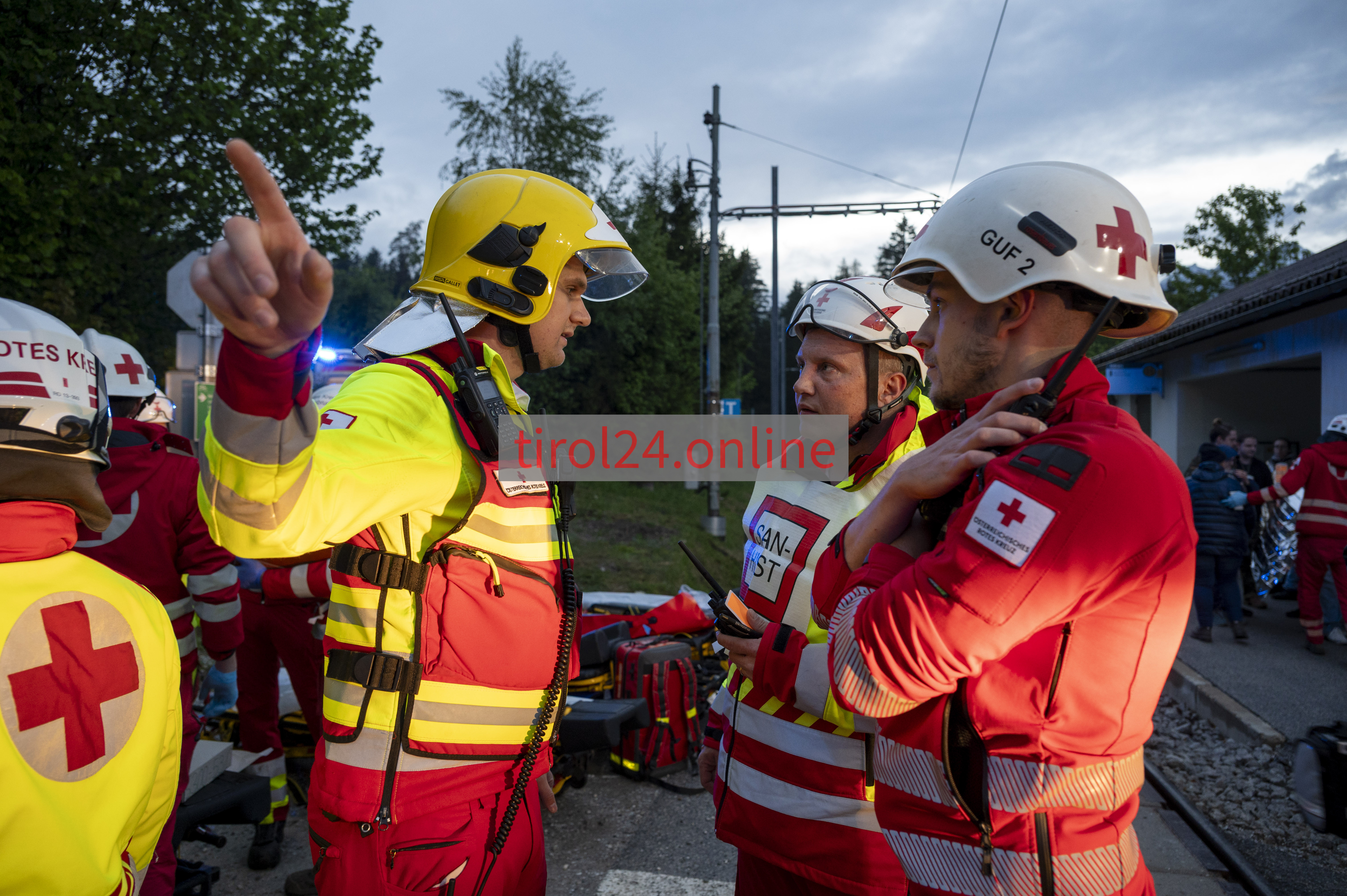 2026-05-13 - Grossübbung Feuerwehr Rettungsdienst in Aldrans