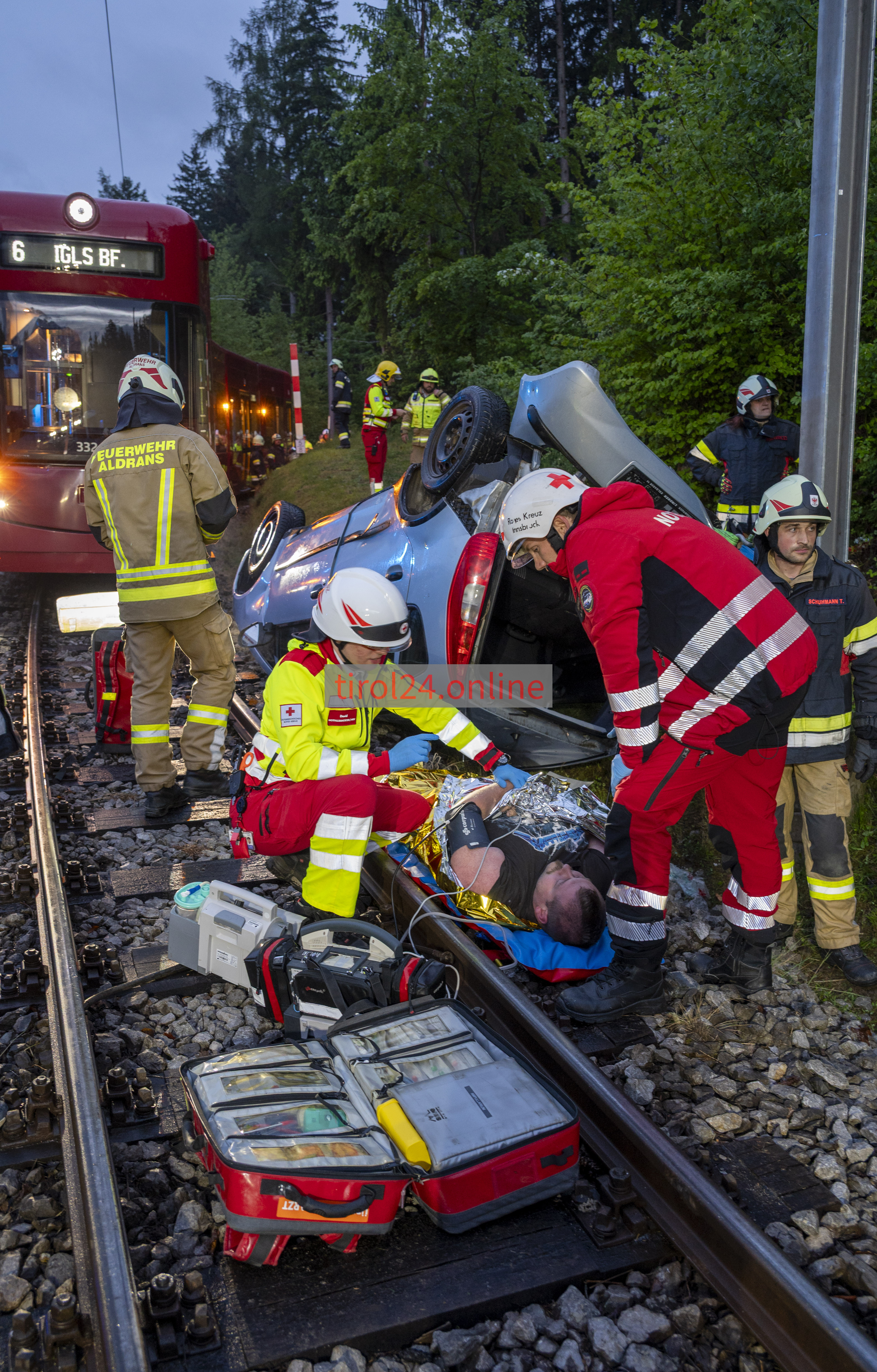2026-05-13 - Grossübbung Feuerwehr Rettungsdienst in Aldrans