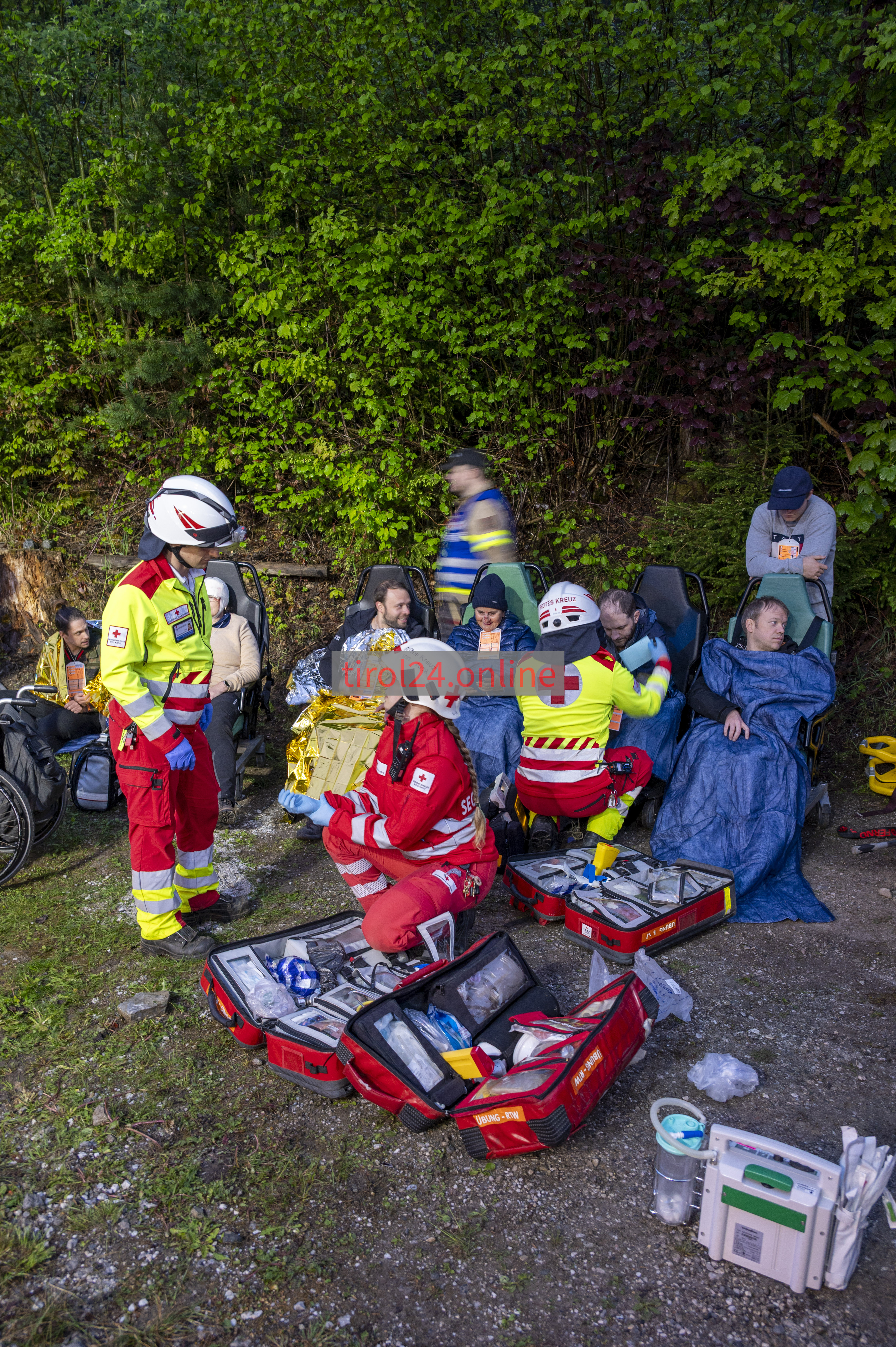 2026-05-13 - Grossübbung Feuerwehr Rettungsdienst in Aldrans