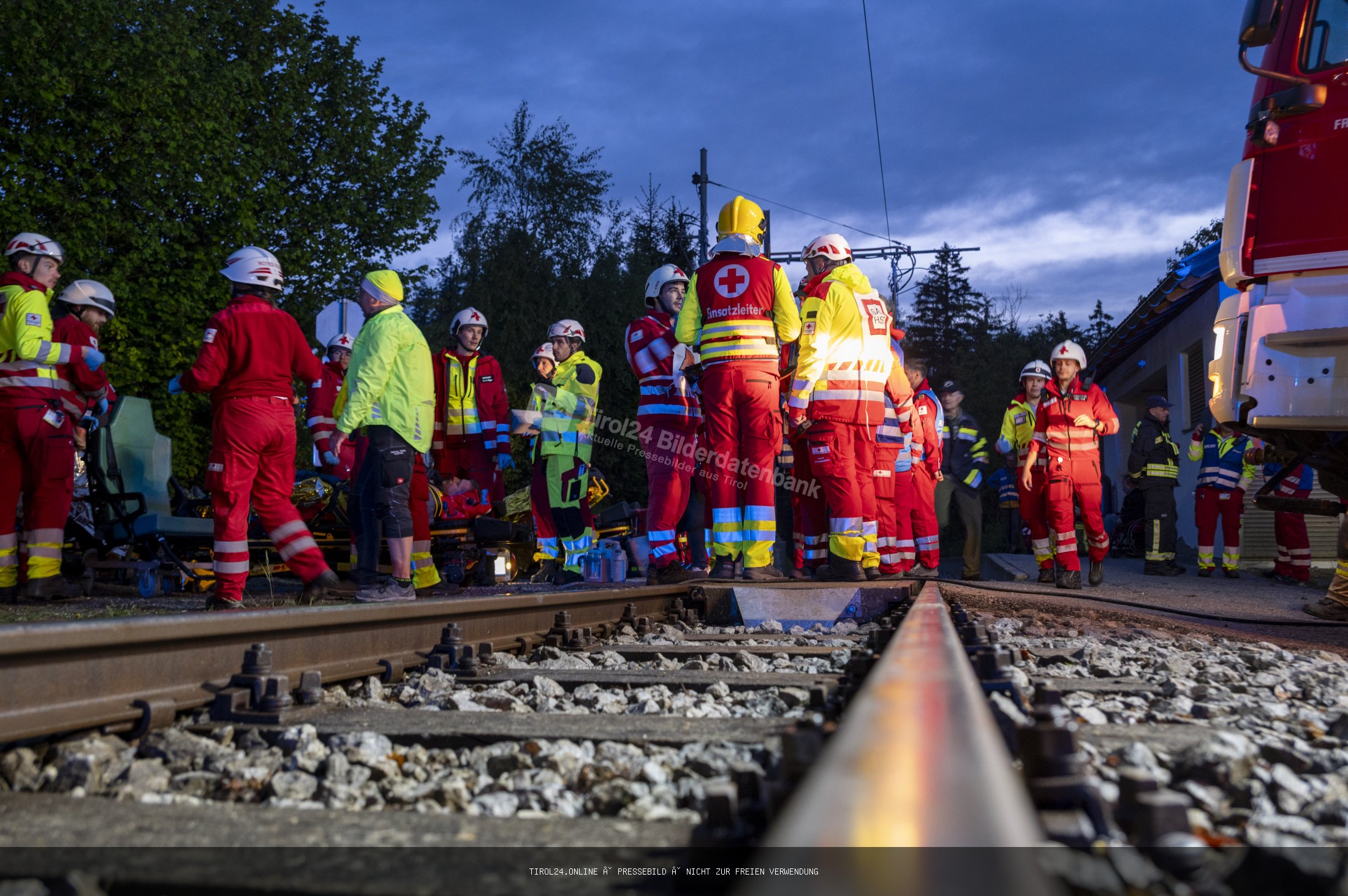 2026-05-13 - Grossübbung Feuerwehr Rettungsdienst in Aldrans