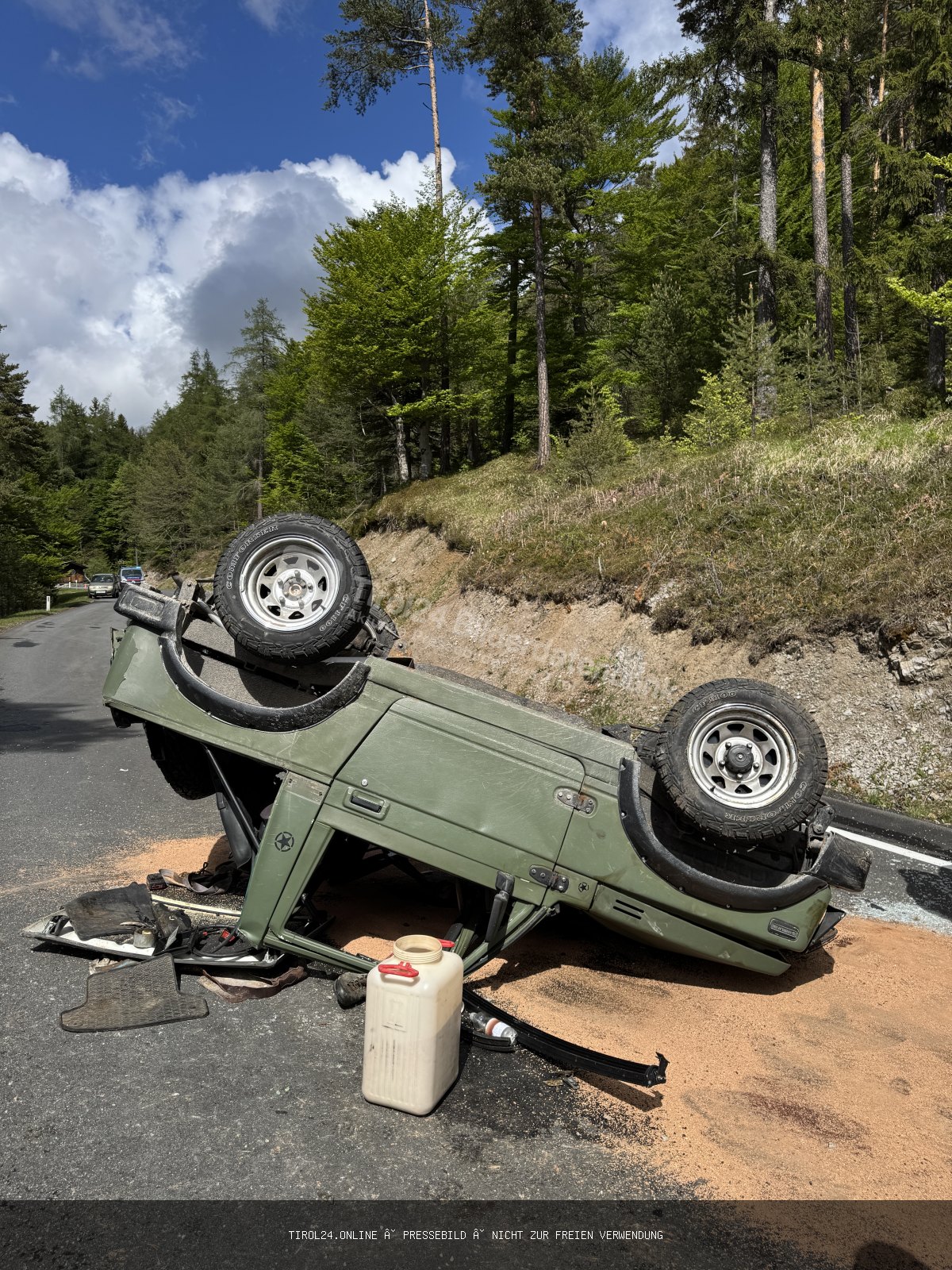 Fahrzeugüberschlag Buchen