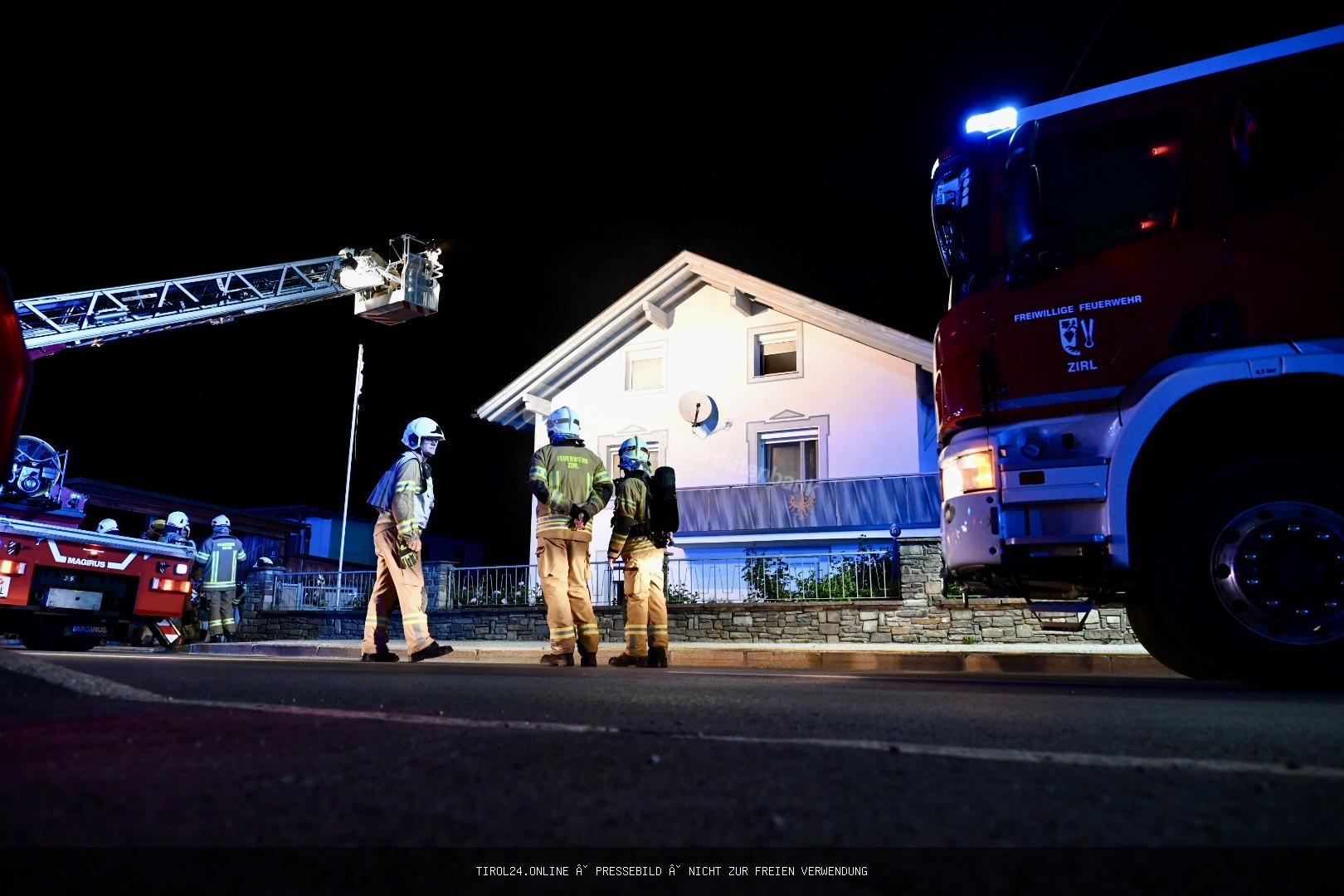 Wohnungsbrand in Inzing