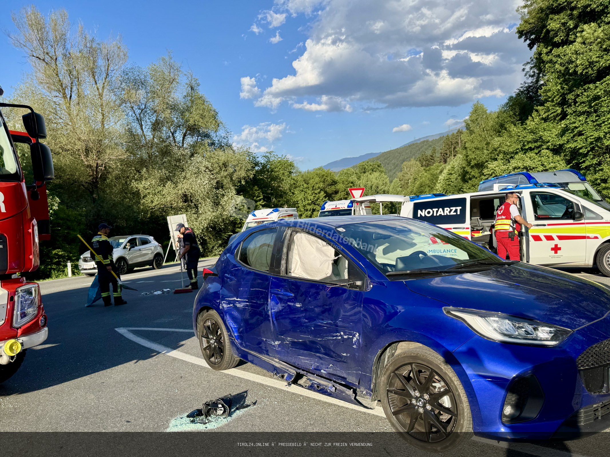 Unfall Götznerstrasse