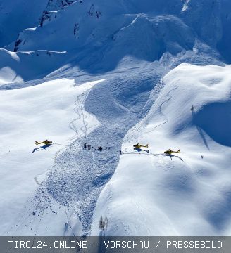 Lawine Schafseitenspitze - Wipptal