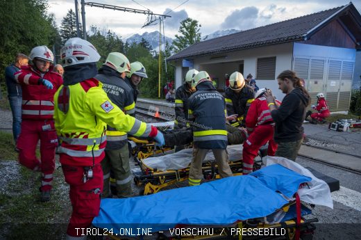 2026-05-13 - Grossübbung Feuerwehr Rettungsdienst in Aldrans