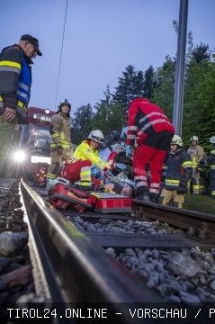 2026-05-13 - Grossübbung Feuerwehr Rettungsdienst in Aldrans