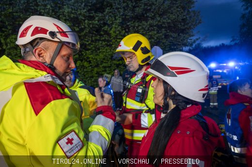 2026-05-13 - Grossübbung Feuerwehr Rettungsdienst in Aldrans
