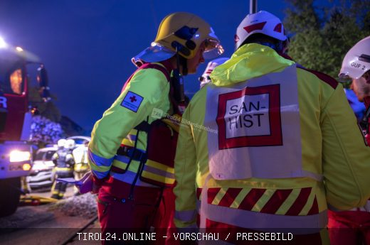 2026-05-13 - Grossübbung Feuerwehr Rettungsdienst in Aldrans