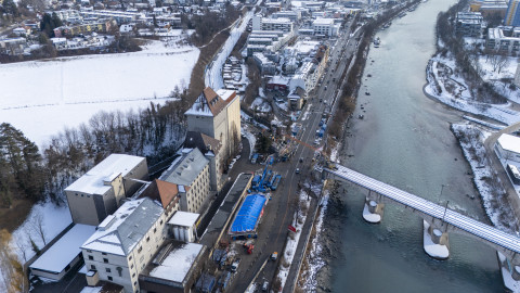 Drohnenbilder Mühlauer Brücke