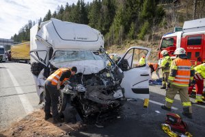 Unfall A13 Richtung Innsbruck