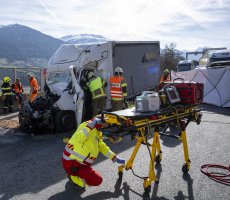 Unfall A13 Richtung Innsbruck