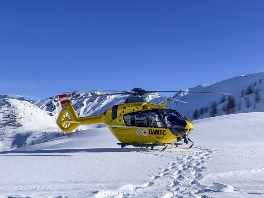 Lawinenabgang in Navis