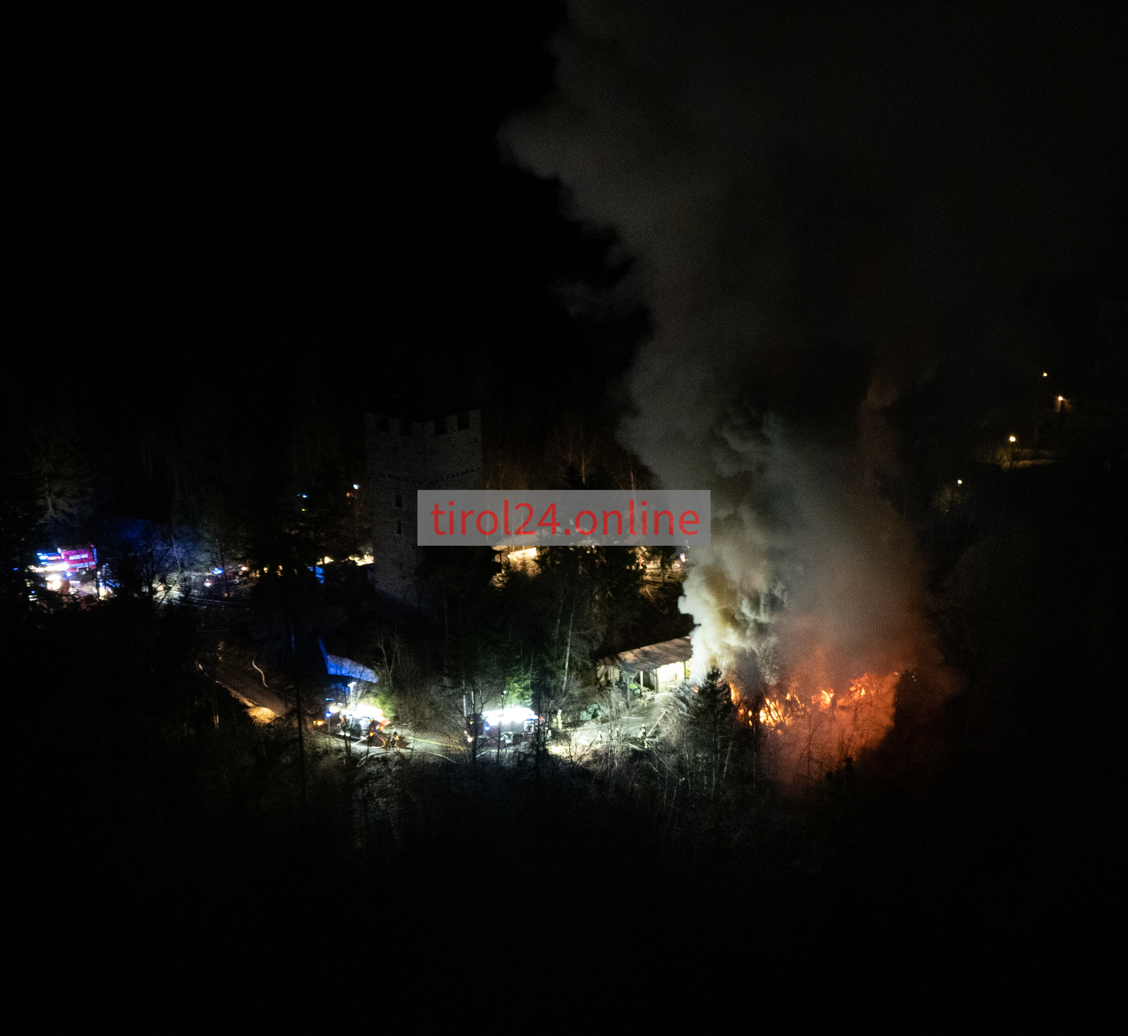 Brand in Silz